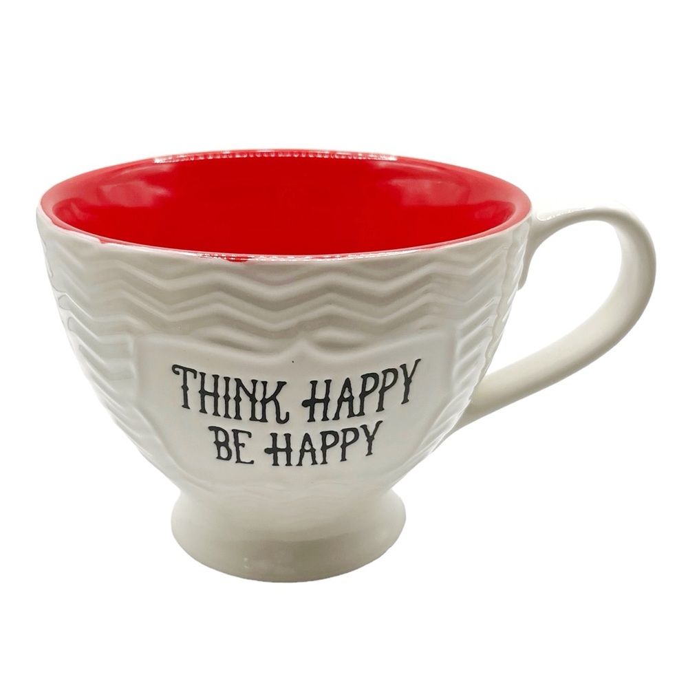 Roscher Think Happy Be Happy Teacup Mug